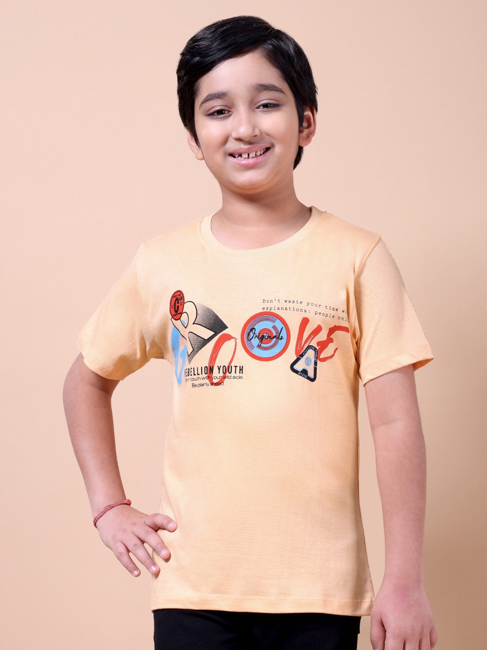 Peach Groove Boys’ Printed T-Shirt - Image 7