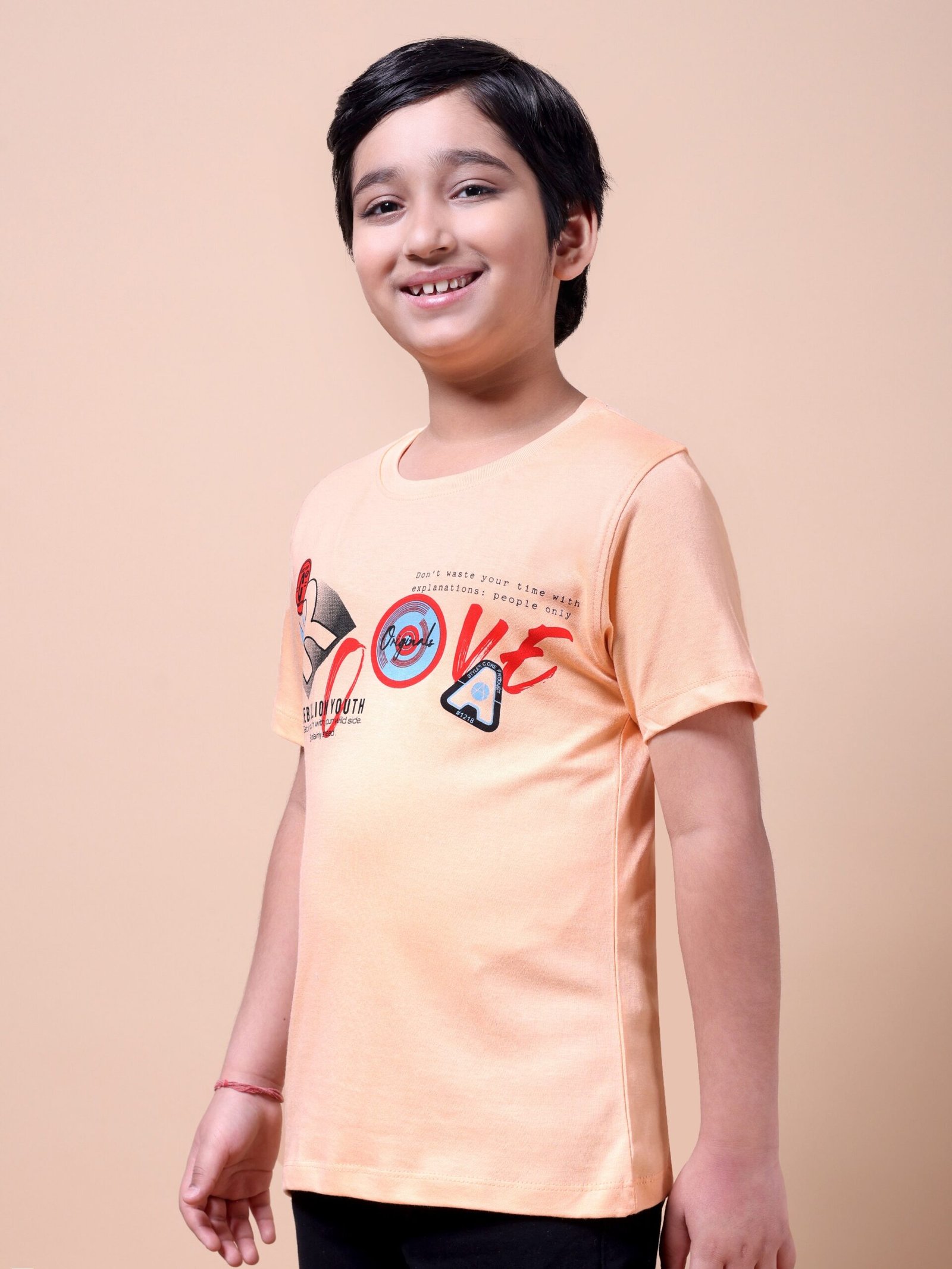 Peach Groove Boys’ Printed T-Shirt - Image 6