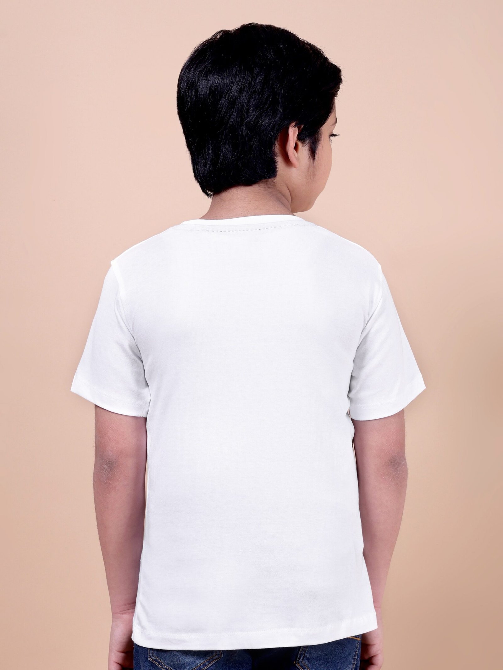 White NGBO Boys’ Printed T-Shirt - Image 5