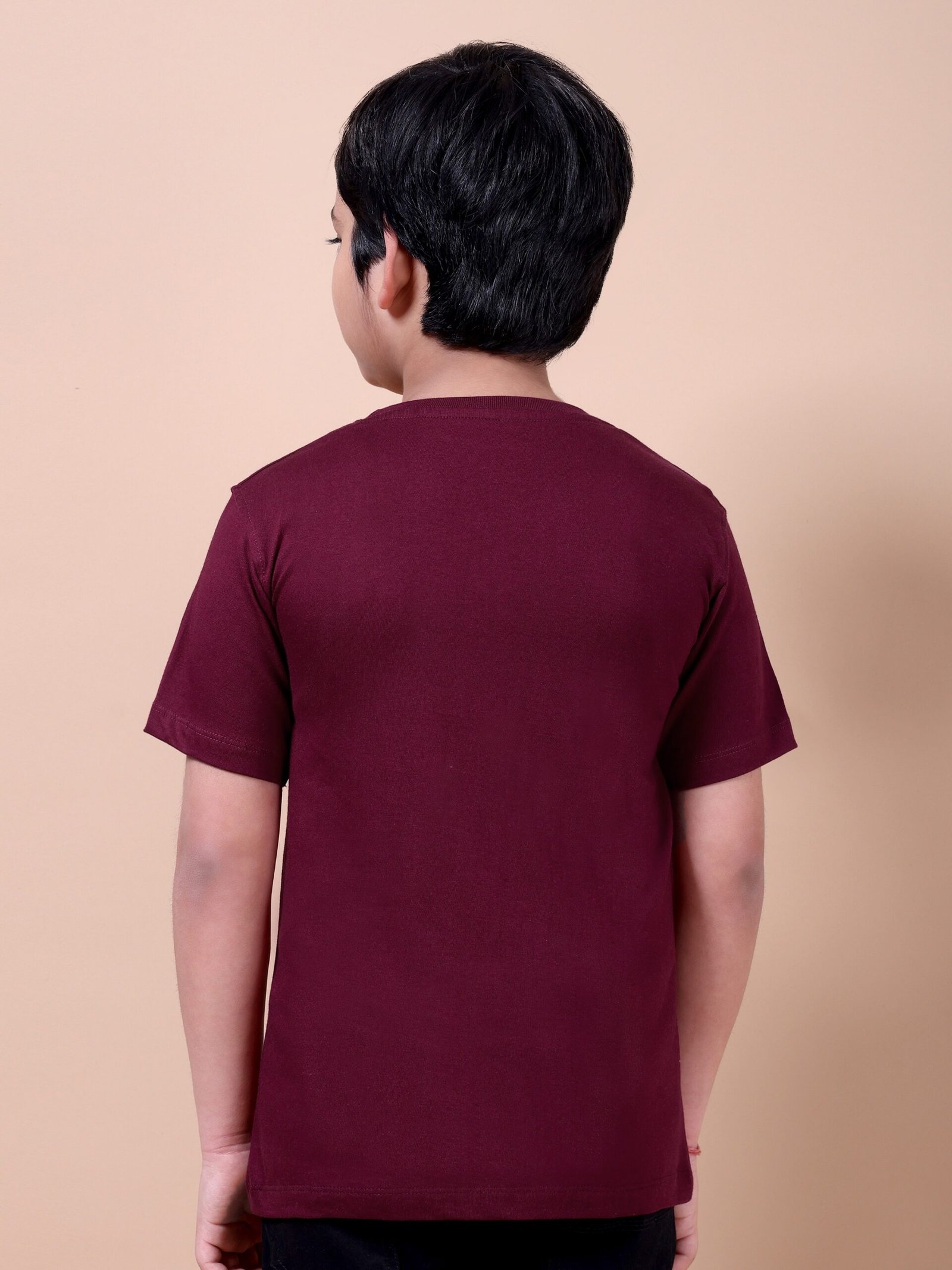 Maroon Concept Boys’ Printed T-Shirt - Image 6