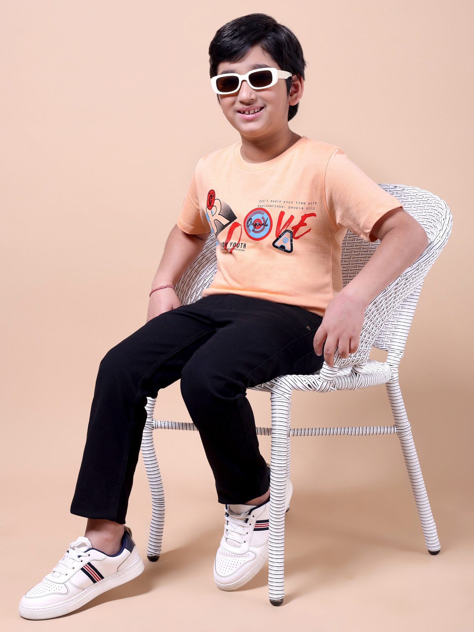 Peach Groove Boys’ Printed T-Shirt - Image 3