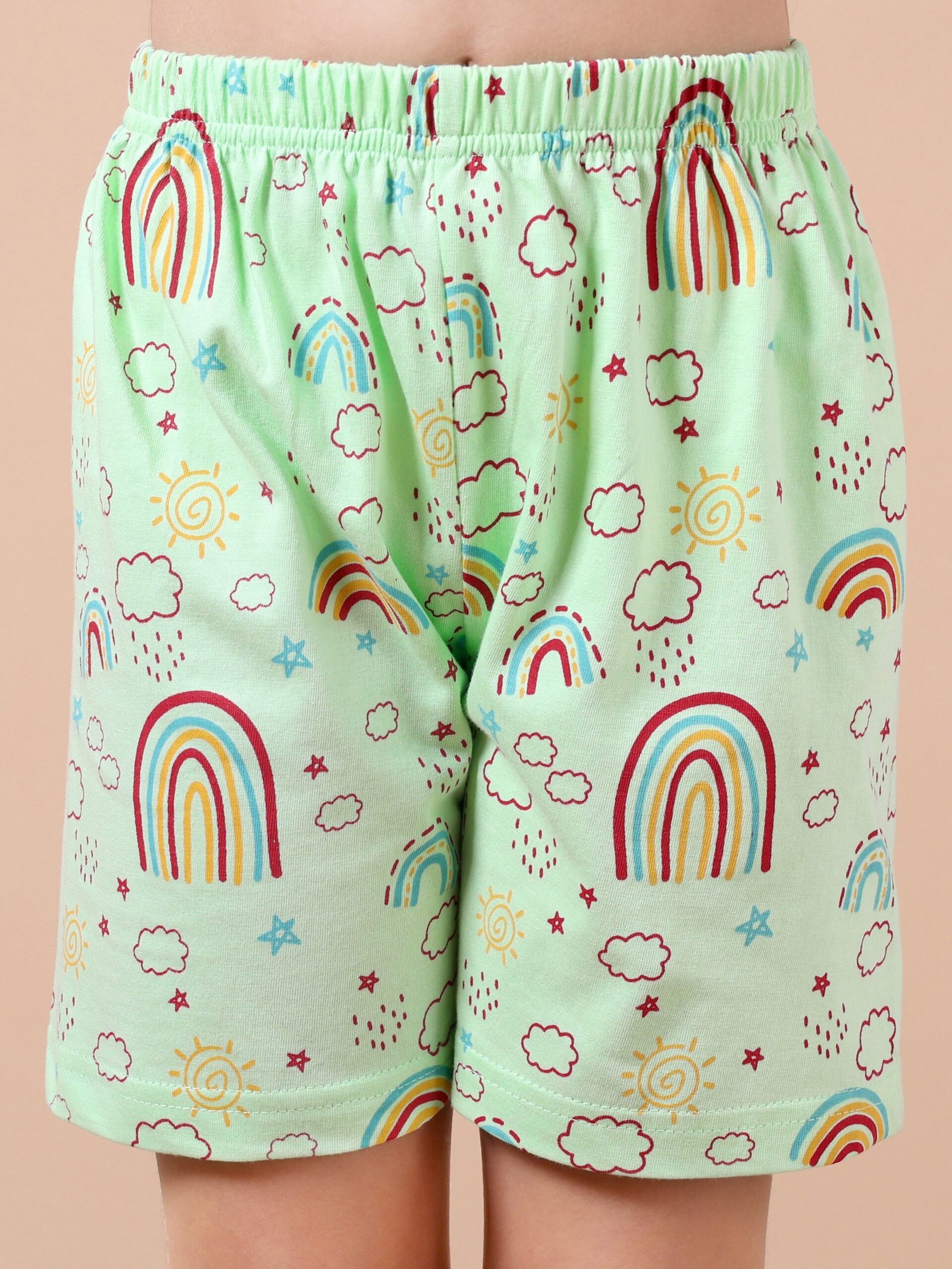 Paradise Green Rainbow Print Co-ord Set - Image 5